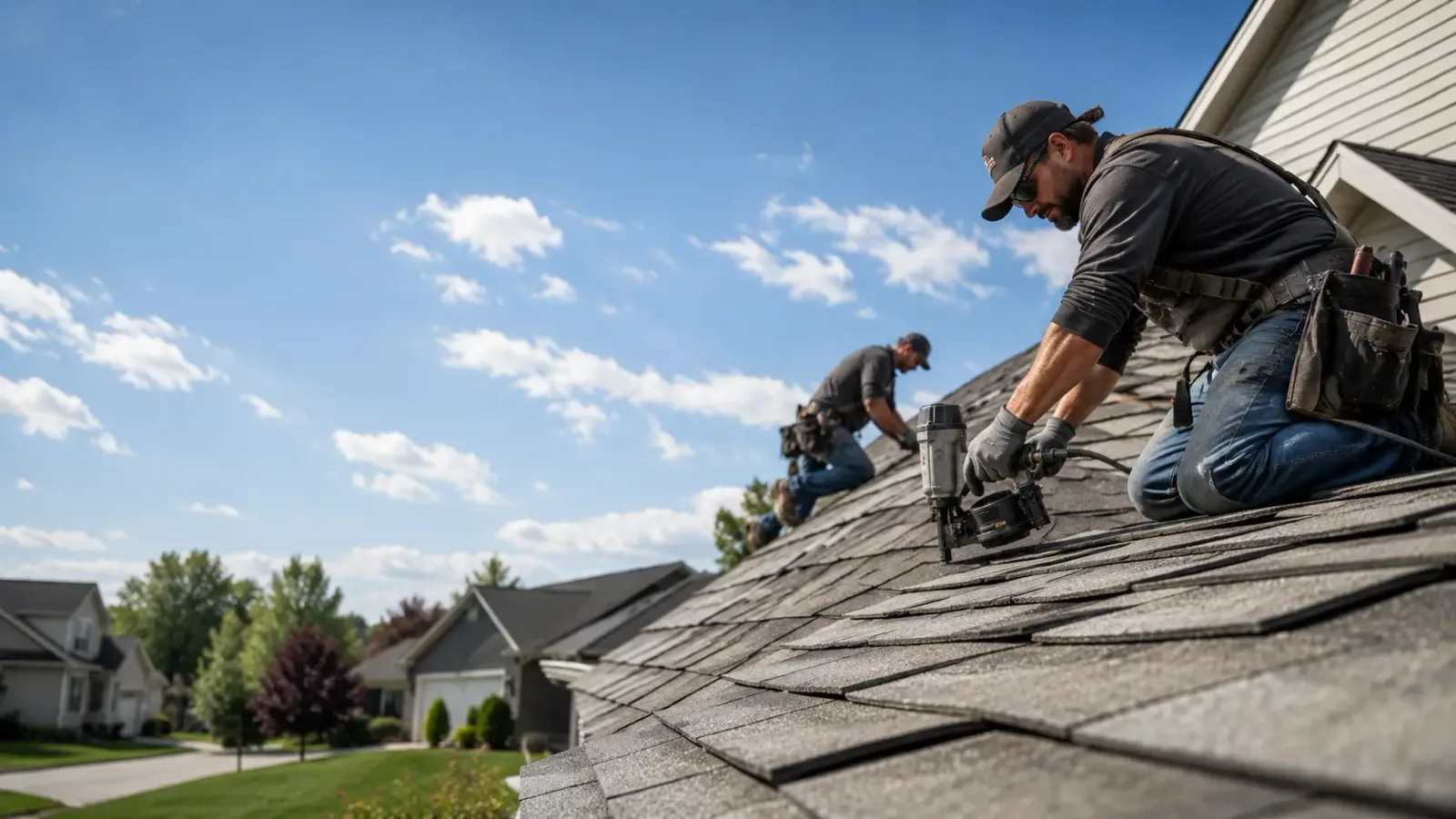 Storm Damage Roof Repair in Cantrall, IL near me